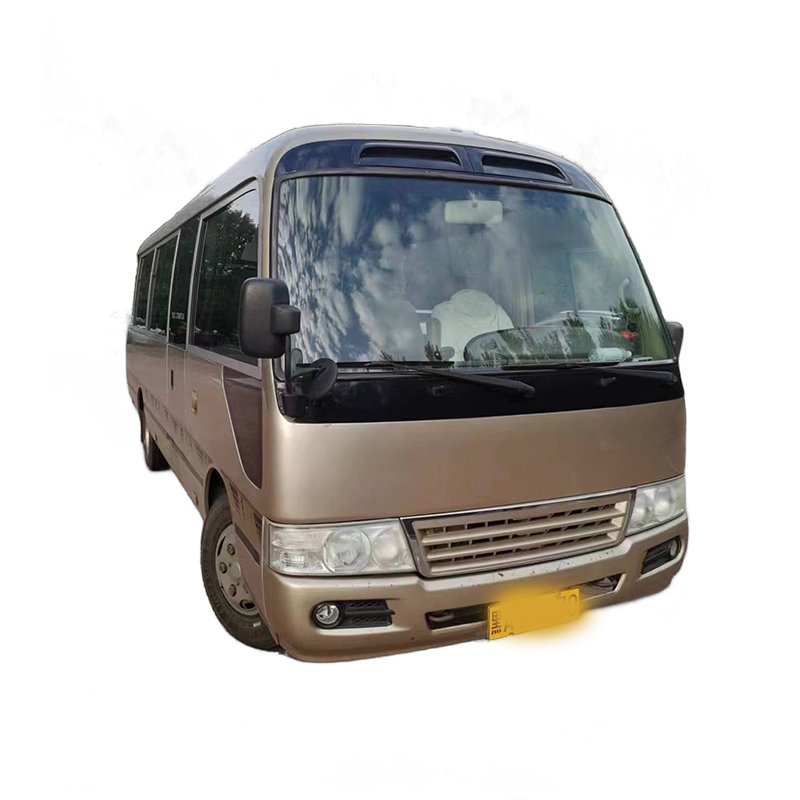 Used Toyta Coaster for Sale 15 Seats 1HZ Diesel Engine Left Hand Drive